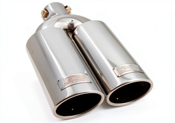 DC Sports Car Exhaust Tip Oval 2.5" Inlet-0