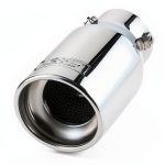 DC Sports Polished Exhaust Tip Slant Cut-0