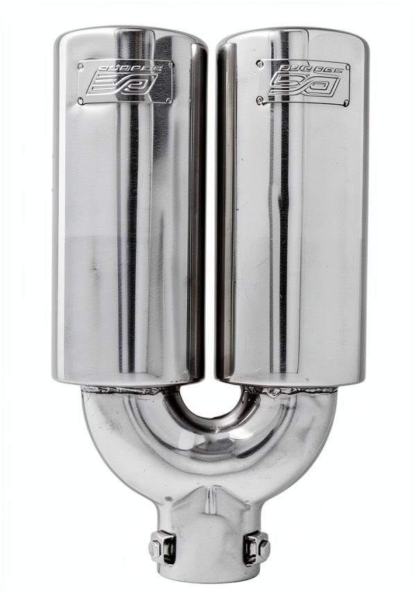 DC Sports Car Exhaust Tip Oval 2.5" Inlet-2