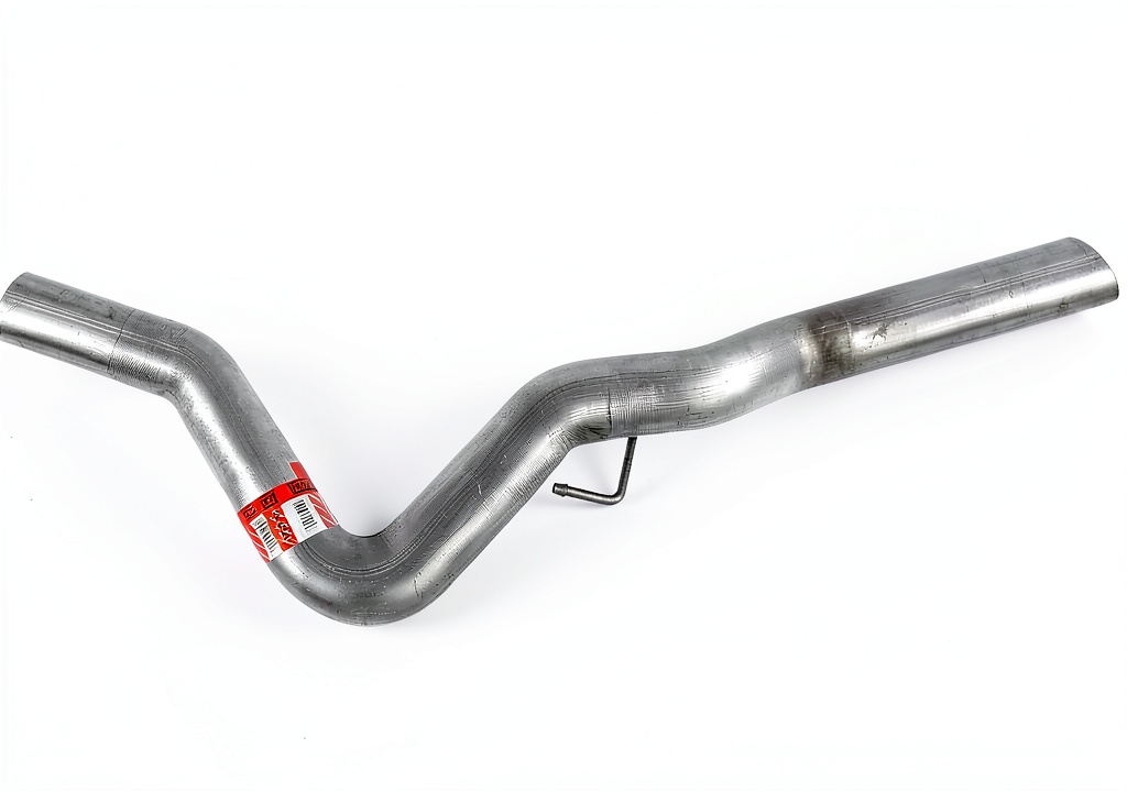 Walker exhaust tail pipe installed on a Dodge Ram truck