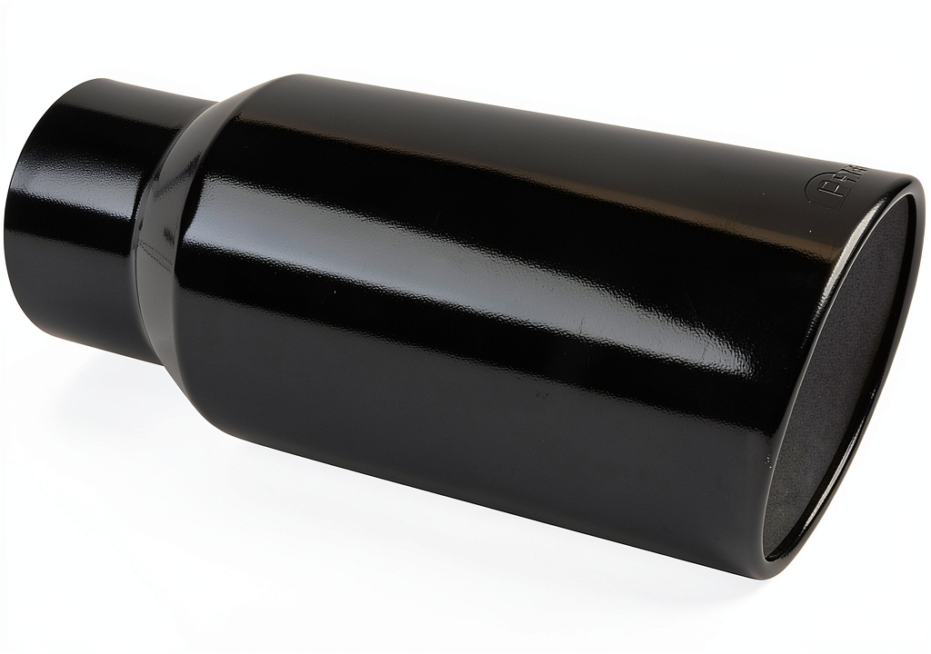 Pypes stainless steel exhaust pipe installed on a diesel truck