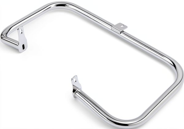 ECOTRIC Chrome Motorcycle Engine Guard Steel Front-6