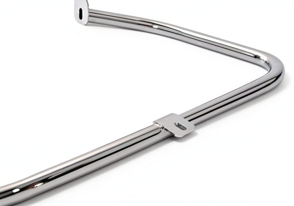 ECOTRIC Chrome Motorcycle Engine Guard Steel Front-8