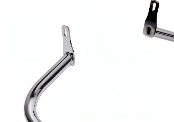 ECOTRIC Chrome Motorcycle Engine Guard Steel Front-7