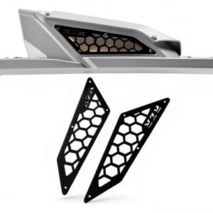 Polaris RZR Engine Guards Black Aluminum-0