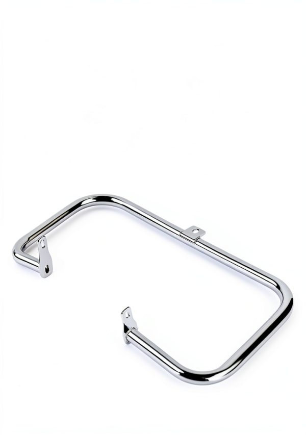 ECOTRIC Chrome Motorcycle Engine Guard Steel Front-0