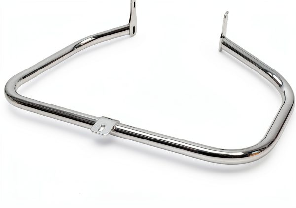 ECOTRIC Chrome Motorcycle Engine Guard Steel Front-4