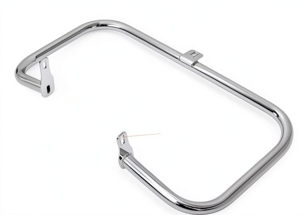 ECOTRIC Chrome Motorcycle Engine Guard Steel Front-3