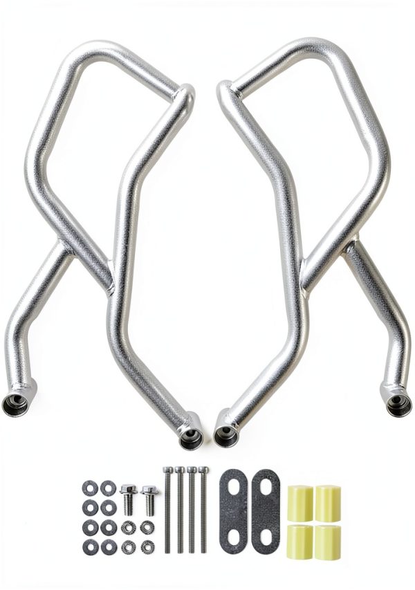 Highway Crash Bars Fayedenicy for CF-800MT Silver/Black Alloy Steel-7