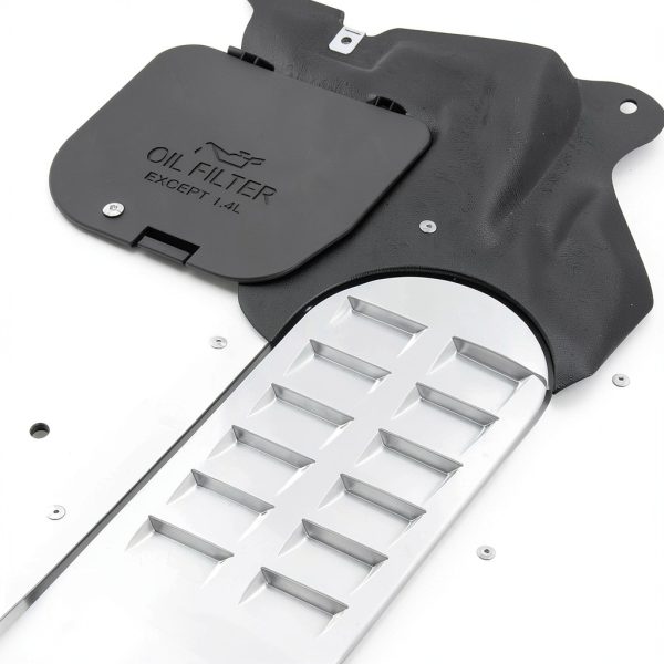 Engine Splash Shield Guard ECOTRIC Black Aluminum VC-LYAP-469-5