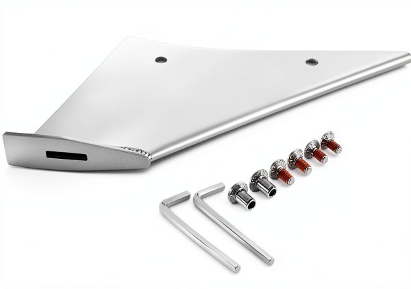 Sevencow Skeg Guard for Yamaha Watercraft Lower Bolt-On Polished Steel-6