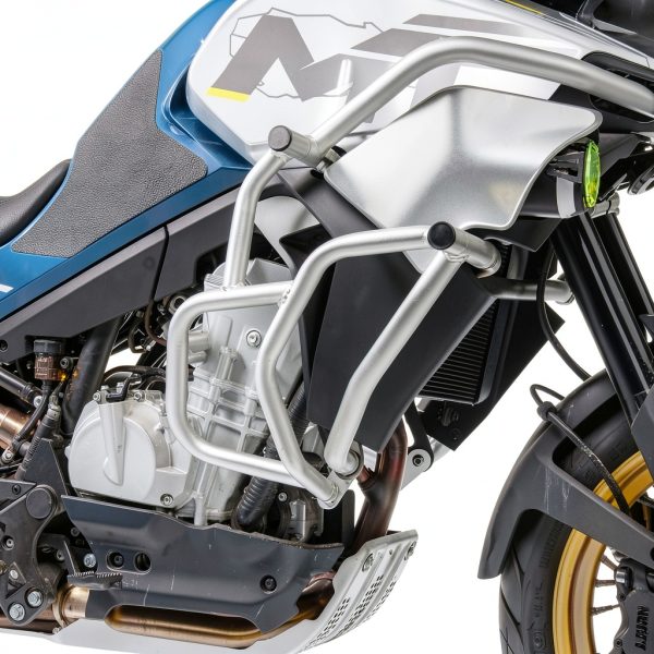 Highway Crash Bars Fayedenicy for CF-800MT Silver/Black Alloy Steel-0